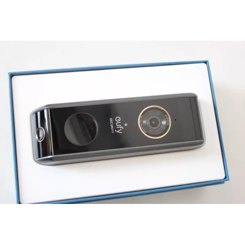 Video-Türsprechanlage Eufy Doorbell 2 Pro – Modell T8213G11SO, Schwarz, generalüberholt (Kratzer oben)