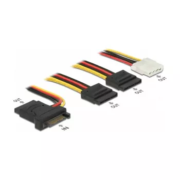 Internes Stromkabel DeLOCK 60171 0,2 m SATA 15-Pin Stecker