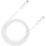 CANYON UC-44, Kabel, U4-CC-5A1M-E, USB4 TYPE-C auf TYPE-C Kabelbaugruppe 40G 1m 5A 240W(ERP) mit E-MARK, CE, ROHS, weiß