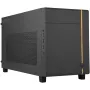 SilverStone SUGO SG14B - Tower - Mini-DTX - ohne Netzteil (ATX / PS/2) - Schwarz - USB/Audio (SST-SG14B)