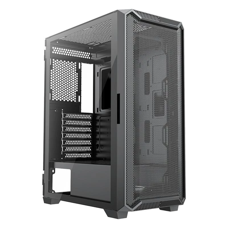 Case|XILENCE|ATX/micro ATX/Mini-ITX|Schwarz|Midi Tower|PC|XG161
