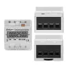 Dreiphasiger elektronischer Energiezähler QOLTEC 50900 400V LCD 4P