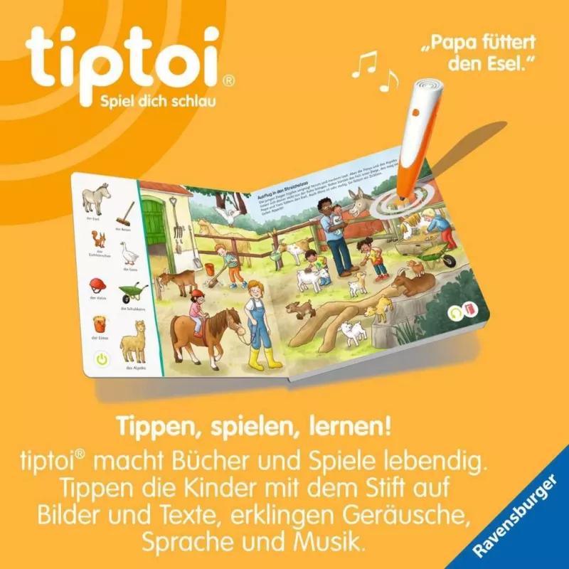 tiptoi Suchen und Entdecken: Meine Tiere, Lernbuch