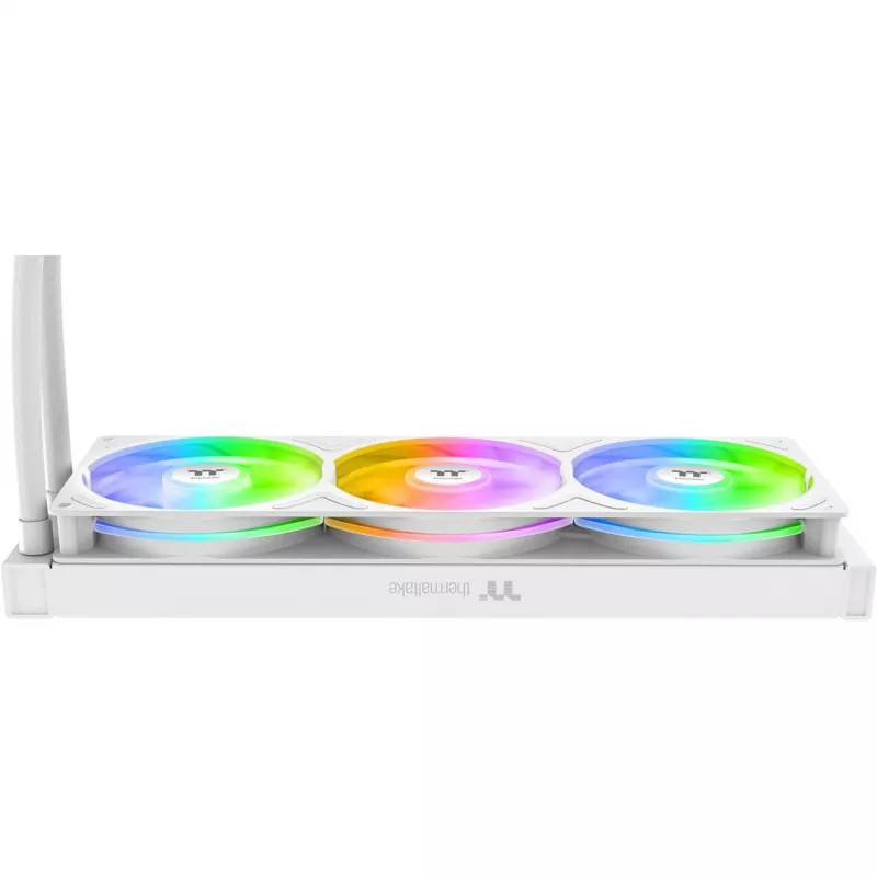 Flüssig-CPU-Kühler THERMALTAKE TH360-S V3 ARGB Sync AIO Snow Edition, 360 mm, ARGB, All-in-One