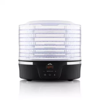 ETA | Dörrautomat | Leistung 380 W | Anzahl der Einschübe 8 | Integrierter Timer | Schwarz