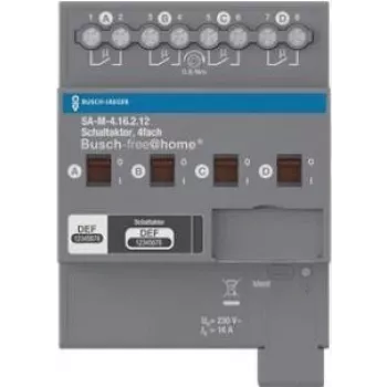 BUSCH-JAEGER SA-M-4.16.2.12 Schaltaktor 4-fach 16A REG (2CDG510025R0021)