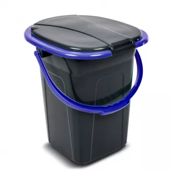 Abfallbehälter Greenblue GB320BB Schwarz Blau Kunststoff 19L