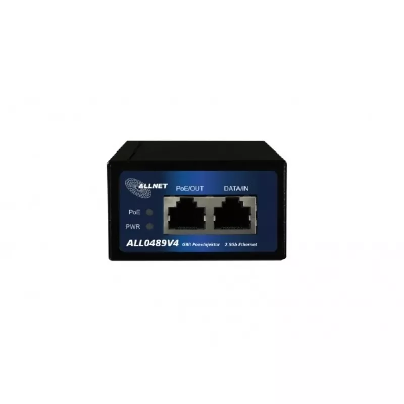 Netzwerk-Switch ALLNET ALL0489V4 Power over Ethernet PoE Schwarz