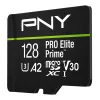 Speicherkarte microSDXC Elite Prime 128GB + SD-Adapter + USB-A-Kartenleser