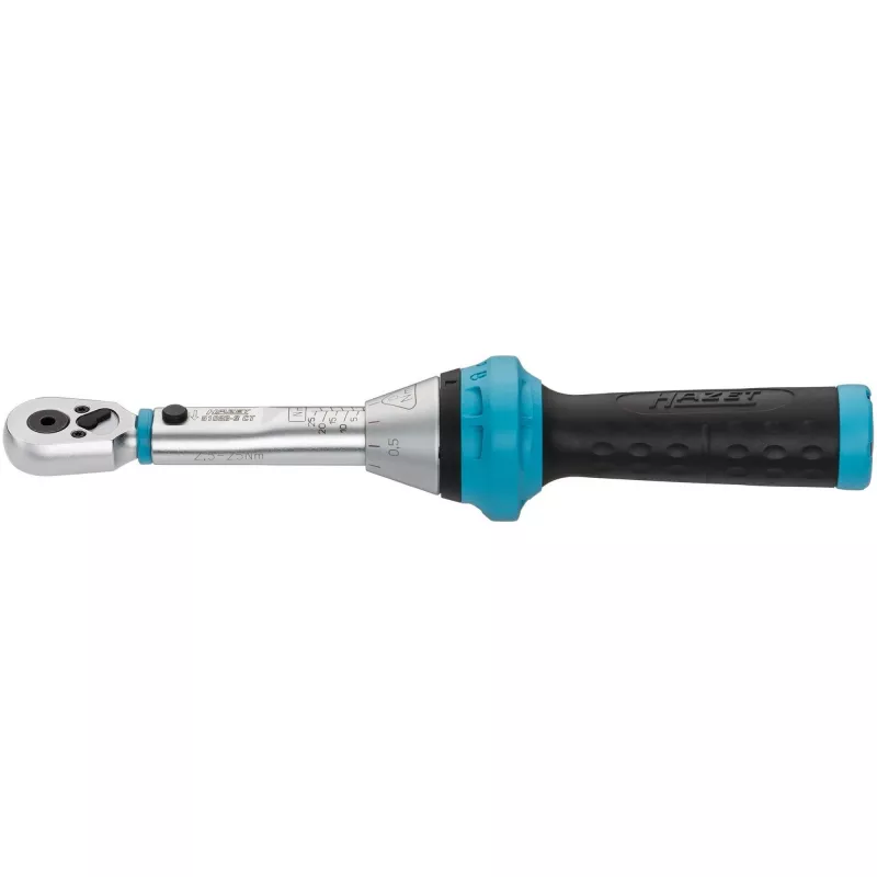 Drehmomentschlüssel 5108B-3CT für Bits, 1/4 (Blau/Schwarz, umschaltbare Knarre)