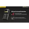 Batterieladegerät Nitecore Ci12 Universelles USB-Ladegerät für Li‑Ion, NiCd, NiMH, 3A Eingang 5/9/12V, Kunststoffgehäuse