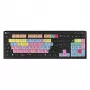 Logickeyboard ASTRA 2 USB AZERTY Englisch Schwarz Full-Size-Tastatur