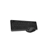 A4Tech Fstyler FG1012 kabelloses Tastatur- und Maus-Set, schwarz