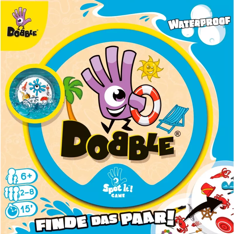 Dobble Waterproof, Kartenspiel
