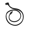 SilverStone SATA III-Kabel 50 cm gewinkelt / gerade - ummantelt schwarz