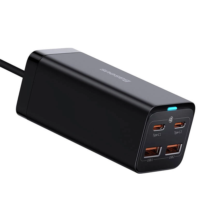 Baseus GaN3 100/ 65W Desktop-Ladegerät Quick Charge QC 3.04.0 USB-C-Typ-C-Telefonladegerät für iPhone15 Huawei Xiaomi MacBook Laptop
