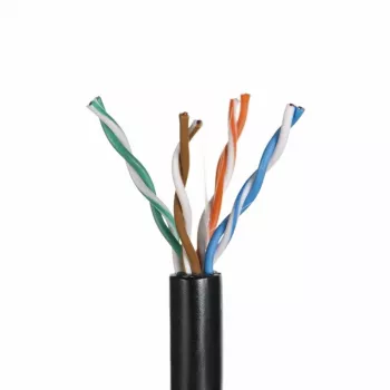 Alantec KIU5OUTS305Q Netzwerkkabel Schwarz 305 m Cat5e U/UTP (UTP) (KIU5OUTS305Q)