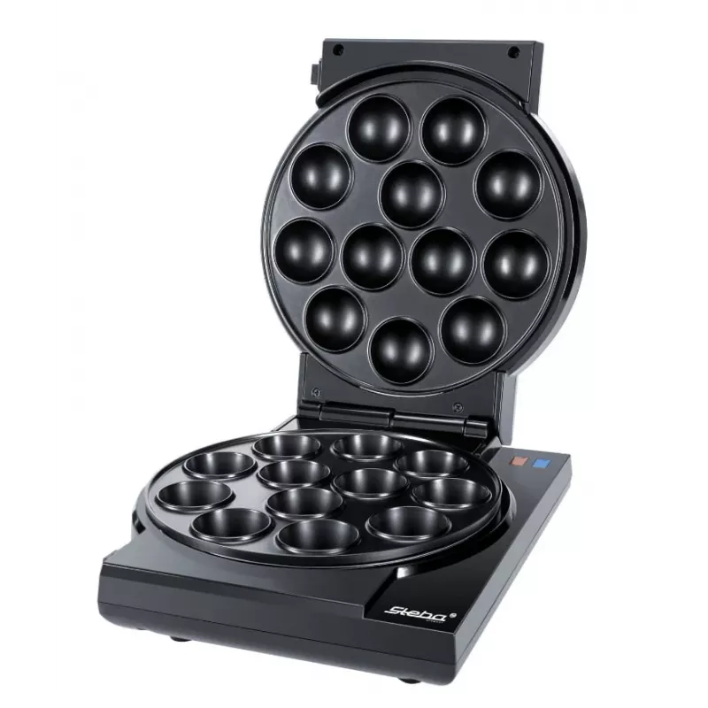 Cupcake/Donut-Maker Steba CM3 12 Kuchen 7 Donuts 800W Schwarz