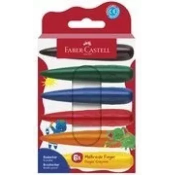 Wachsmalstift Faber-Castell 120409 6 Stück Mehrfarbig