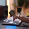 GLORIOUS 65% Tastaturmatte GLO-KB-ACC-KBM-STC-65-BLK — Schwarz, 65%-Layout-Schreibtischunterlage
