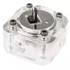 Flow Meter Barrow SLFV2-RGB W ARGB weiß – Flüssigkeitskühlungs-Durchflusssensor für PC-Kreisläufe