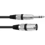 Audiokabel Omnitronic 30225197 5 m XLR (3-polig) 6,35 mm Schwarz