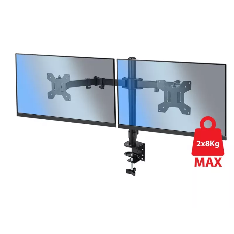 Esperanza ERW018 Tischhalterung für zwei Monitore 10-27'' bis 8 kg