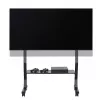 Mobiler TV-Ständer ART STO SD-22 für 45–90 Zoll Bildschirme, VESA 100×100–800×400, Traglast 60 kg, Stahl, Rollen