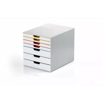 Durable VARICOLOR MIX 7 Grau Kunststoff 7 Schubladen
