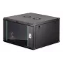 Wandmontiertes 19-Zoll-Rack-Gehäuse DIGITUS Dynamic-N DN-37103 — 7U, 600x600 mm, IP20, unmontiert, schwarz
