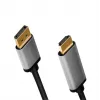 LogiLink CDA0107 Videokabel-Adapter 2 m DisplayPort HDMI Schwarz Grau