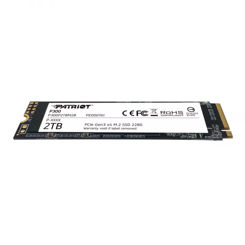 SSD-Festplatte Patriot Memory 2 TB M.2 PCI Express 3.0 NVMe P300