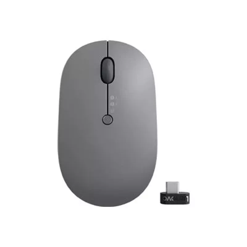 Lenovo Go Multi-Device Maus Office Beidhändig RF Wireless + Bluetooth Optisch 2400 DPI