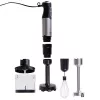 Camry | CR 4623 | 1600 W | Stabmixer | Handmixer | Variable Geschwindigkeitsstufen | Turbomodus | Zerkleinerer | Eiszerkleinerung | Schwarz