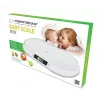 Elektronische Babywaage ESPERANZA EBS019 — Kapazität 0,03–20 kg, Teilung 0,01 kg, großes 60×25 mm LCD, weiß