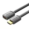 HDMI-Kabel Vention AHCBD 0,5 m, HDMI Typ A Stecker auf HDMI Typ A Buchse, HDMI 2.0, vergoldete Kontakte, schwarz