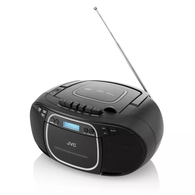 JVC RC-E561B-DAB CD-Player Schwarz Tragbarer CD-Player
