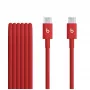 Apple USB-C auf gewebtes Kabel – Rapid Rot – Kabel – Digital/Daten (MDGF4ZM/A)