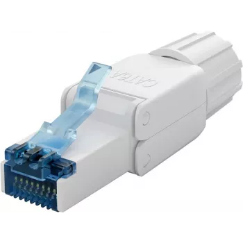 Goobay CAT 6A feldkonfektionierbarer RJ45-Stecker UTP ungeschirmt - für 5,0-8,5 mm (65941)