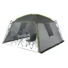Pavillon Cabana (Grau/Limette, 3,5m x 3,5m)