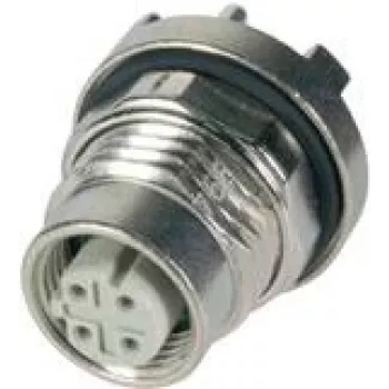 Electrical Complete Connector M12 Harting 21 03 381 6420