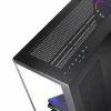 PC-Gehäuse MODECOM Volcano Stellar 5F ATX Midi Tower, gehärtetes Glas, 5 vorinstallierte Lüfter, USB‑C, unterstützt microATX/ATX, max. GPU 420 mm, CPU-Kühlerhöhe 175 mm