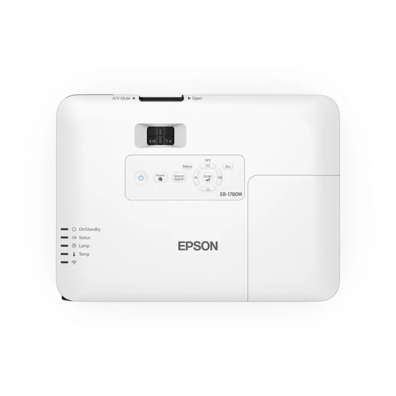 Epson EB-1780W Short-Throw-Projektor 3000 ANSI Lumen 3LCD WXGA (1280x800) Weiß, Grau