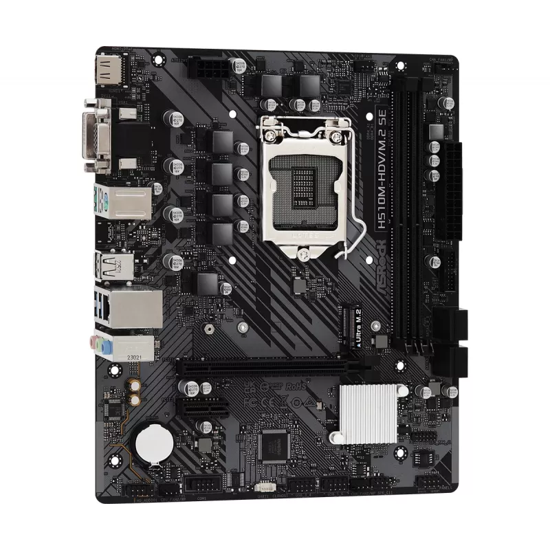 ASRock H510M-HDV/M.2 SE Micro-ATX Motherboard
