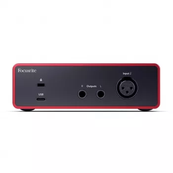 Focusrite Scarlett Solo 4th Gen - 2-Kanal-Audiointerface