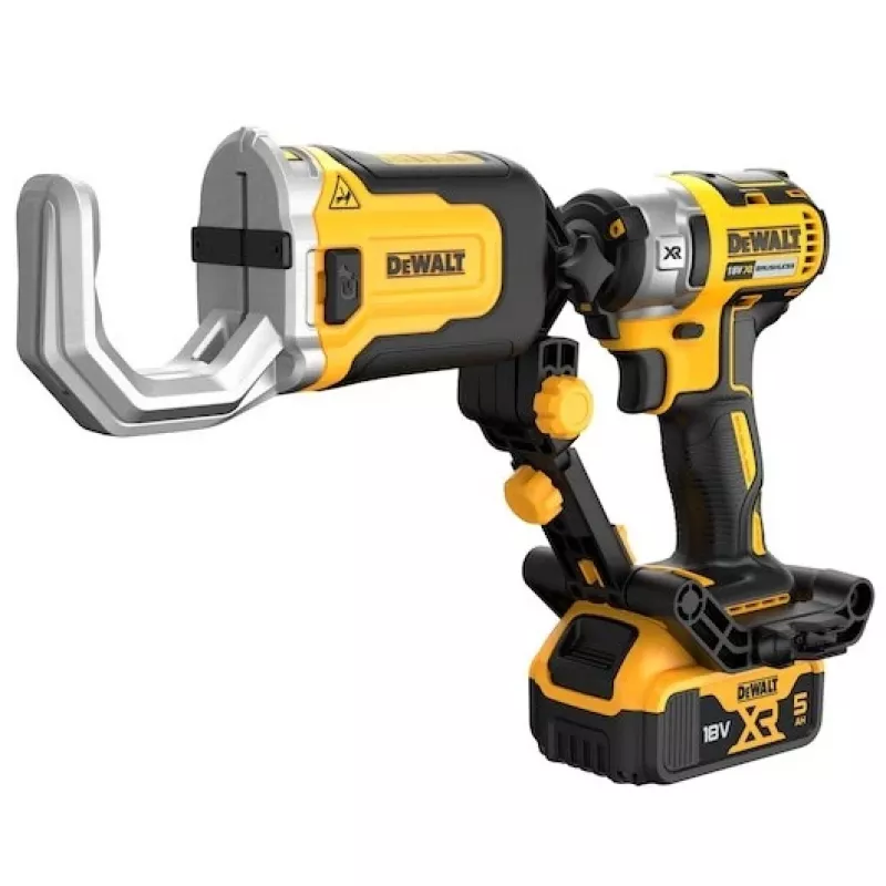Rohrschneider DeWalt DT20560-QZ, Stahlklinge, 35 mm Schneidkapazität, gelb