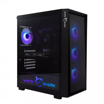 Computergehäuse White Shark GCC-2401 Warhead-3 ATX Schwarz