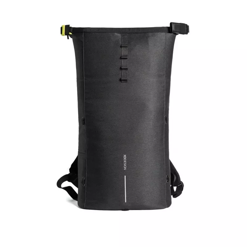 Rucksack XDDESIGN Urban Lite Schwarz — 21 L (erweiterbar auf 27 L), 15,6-Zoll-Laptopfach, wasserabweisend, Trolley-Gurt