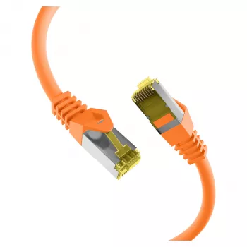 RJ45 Patchkabel Cat.6A S/FTP LSZH Cat.7 Rohkabel orange