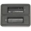 GoXtreme Dual Vision 4K Akku-Ladestation – Dual-Bay-Ladegerät für Action-Kamera-Akkus, Modell 01492